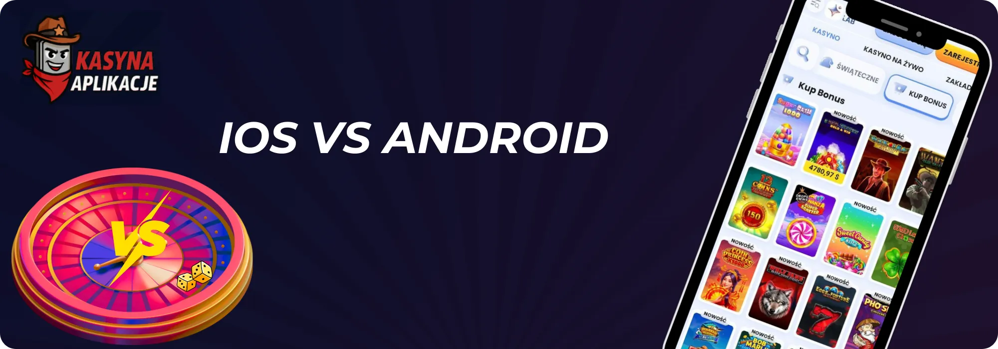 iphone kasyno iOS vs Android