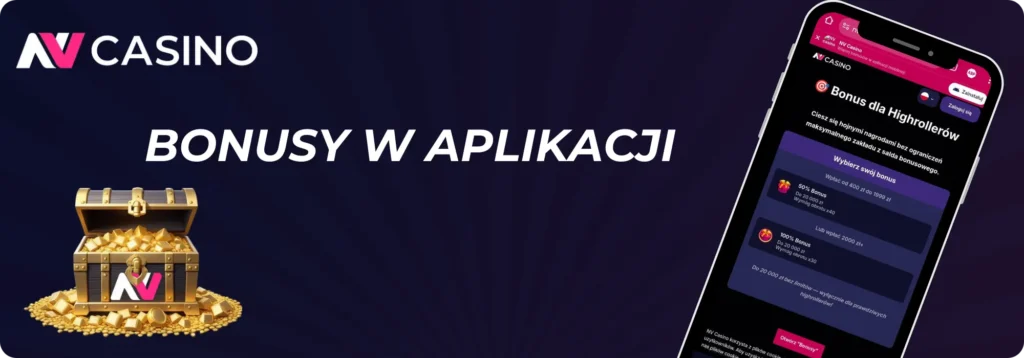 nvcasino app bonusy powitalne, nv casinoapp