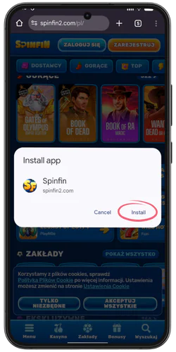 confirm install