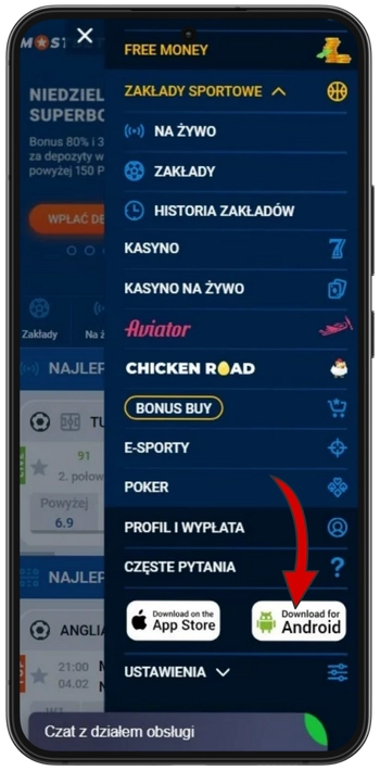 Mostbet Casino Wybierz Android