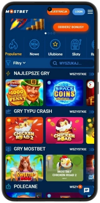 Mostbet Casino sloty