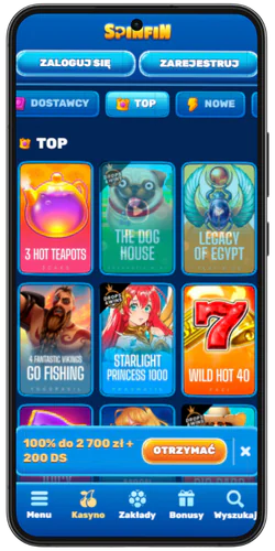 Spinfin Top games