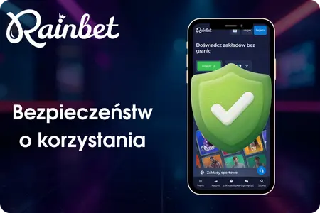 Rainbet Bezpieczeństwo korzystania